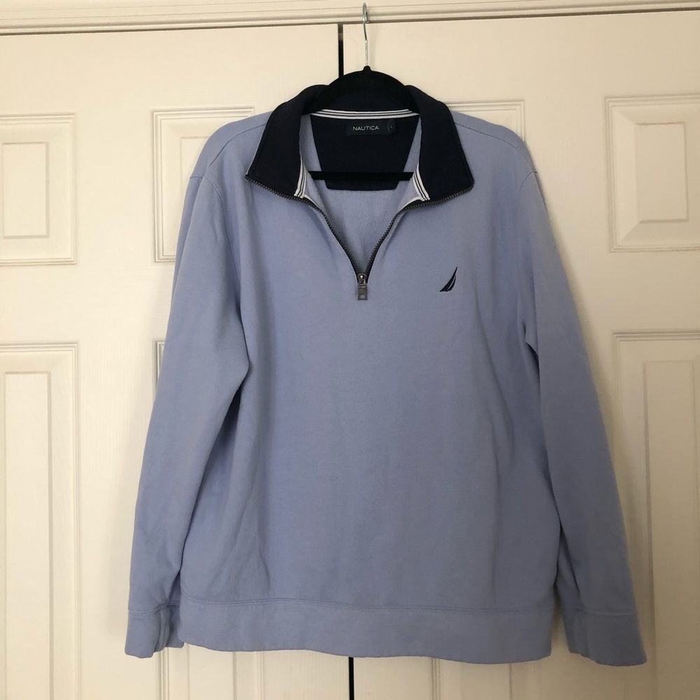 Nautica 1/4 Zip Fleece Sweatshirt - Picture 5 of 6